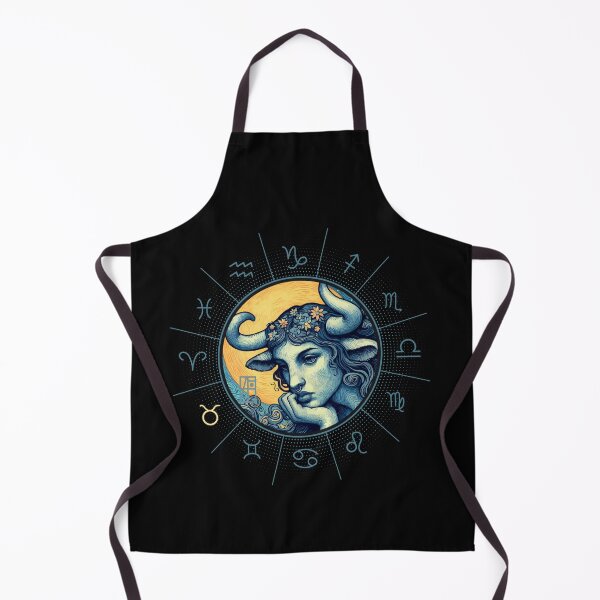 Item preview, ZODIAC Taurus - Astrological TAURUS - TAURUS - ZODIAC sign - Van Gogh style - 9 designed and sold by ArtProjectShop.