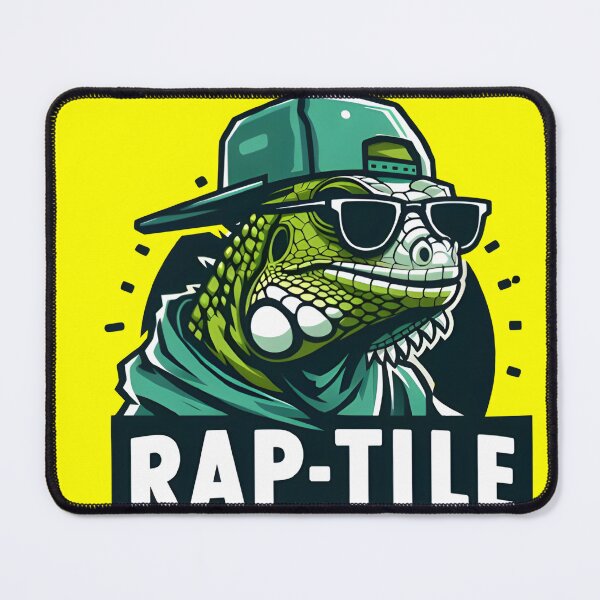 Item preview, Rap-tile with hat and glasses  designed and sold by IlikeStyle.