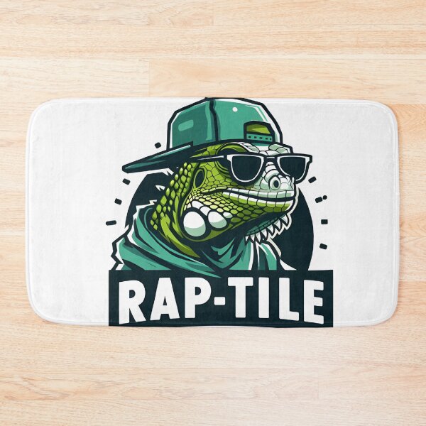 Item preview, Rap-tile with hat and glasses  designed and sold by IlikeStyle.