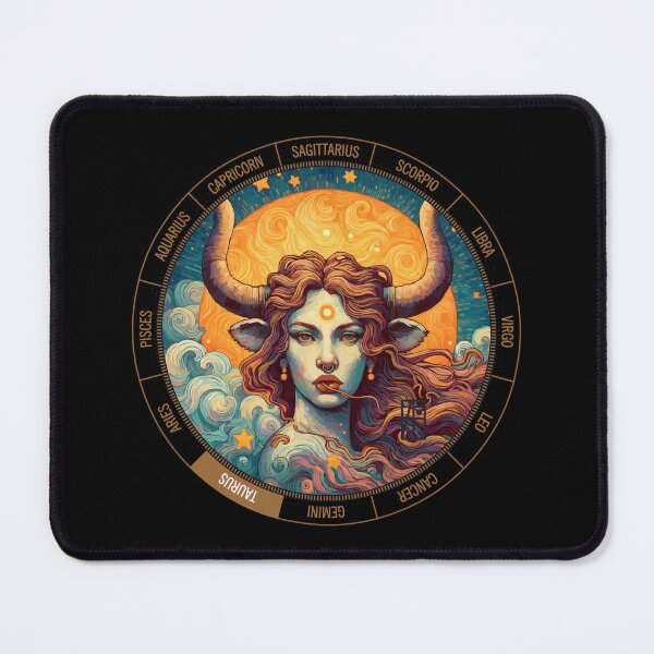 Item preview, ZODIAC Taurus - Astrological TAURUS - TAURUS - ZODIAC sign - Van Gogh style - 10 designed and sold by ArtProjectShop.