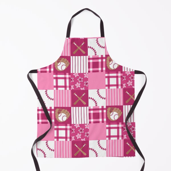 Item preview, Baseball Quilt Squares Girls Pink Sports designed and sold by SamAnnDesigns.