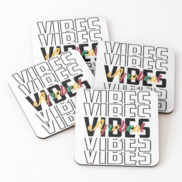 Item preview, Afrobeat Vibes African Music | Black and Colorful Text designed and sold by PearlMoonGrapes.