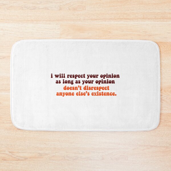Item preview, Respect Your Opinion designed and sold by adalyn-contrera.