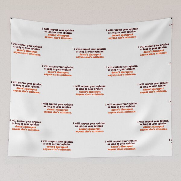 Item preview, Respect Your Opinion designed and sold by adalyn-contrera.