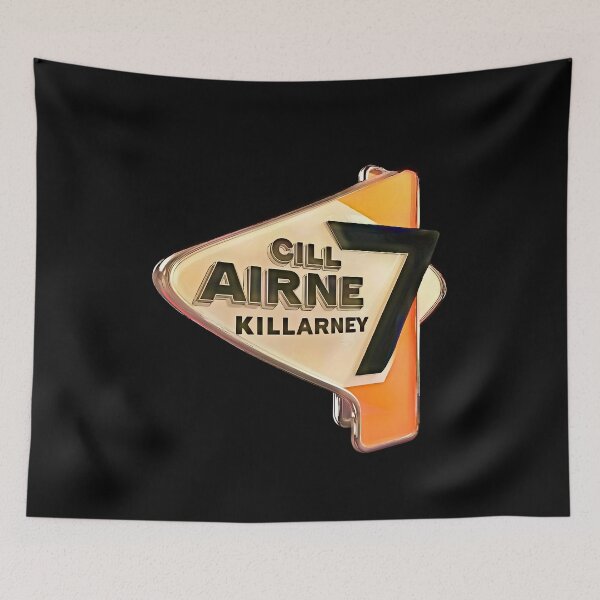 Item preview, Killarney Futuristic 7Km Road Sign County Kerry designed and sold by OliDesigns.