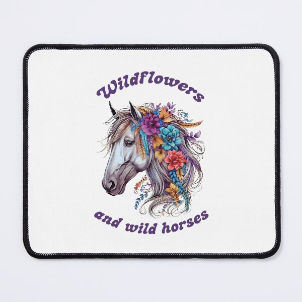 Item preview, Wildflowers and Wild Horses designed and sold by doodle189.