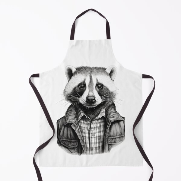 Item preview, Badger with leather jacket designed and sold by Toms Tee.