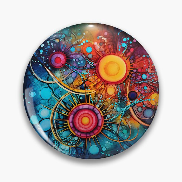 Item preview, Vibrant Abstract Colorburst 7 designed and sold by Made-by-Gus.