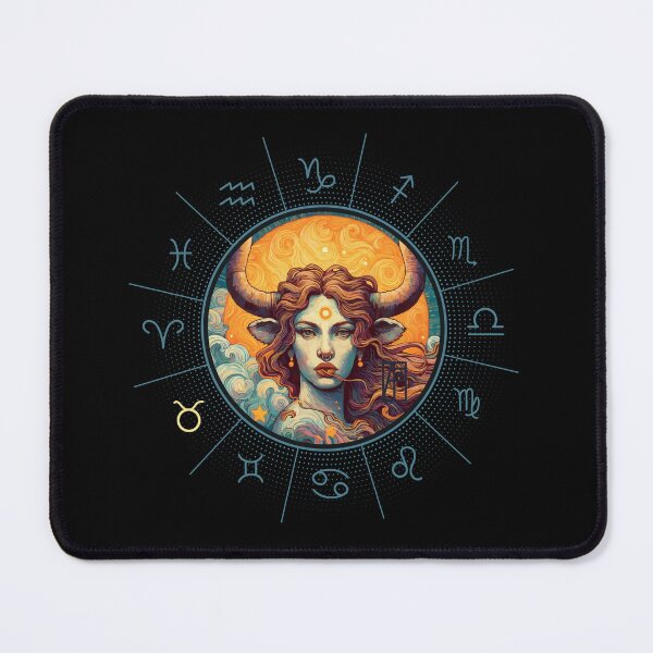 Item preview, ZODIAC Taurus - Astrological TAURUS - TAURUS - ZODIAC sign - Van Gogh style - 12 designed and sold by ArtProjectShop.