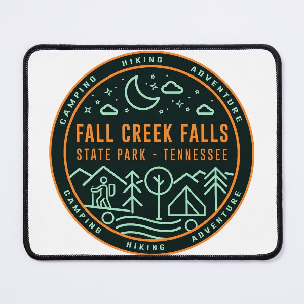 Item preview, Fall Creek Falls State Park TN Hipster Logo designed and sold by VanyaKar.