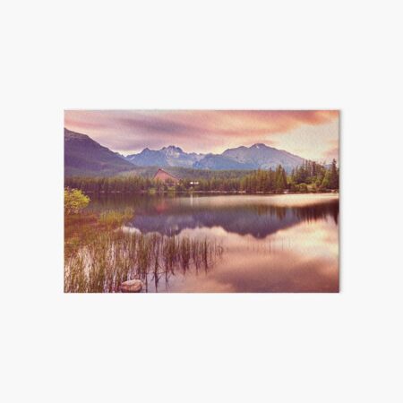 Item preview,   Mountain lake wall decor,panoramic,panorama, art,lake life,Sunset lake,great lake sunset,wall posters,Nature, sunsets,Cottage scene,cottage sky designed and sold by eyesight4vision.