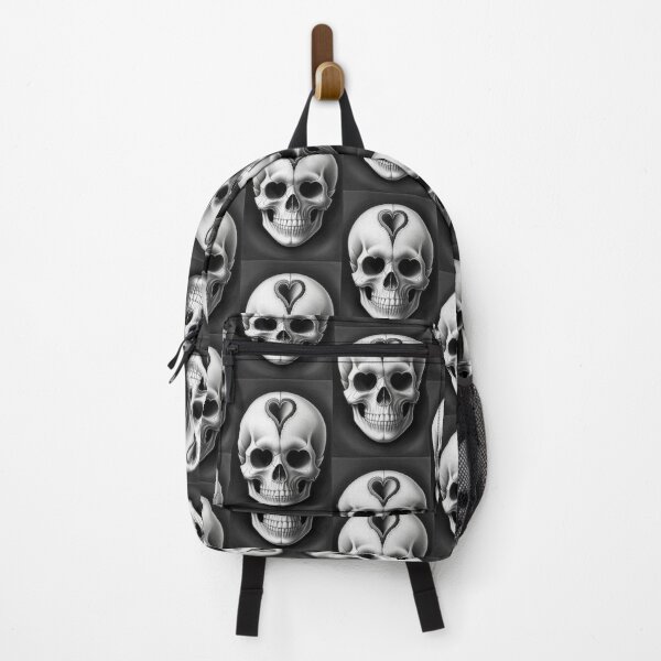 Item preview, Classic Vintage Halloween Heart Skull designed and sold by TheDarkWardrobe.