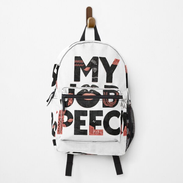 Item preview, My Job Is Speech - Speech Therapy Coach Language Pathologist Art designed and sold by najega911.