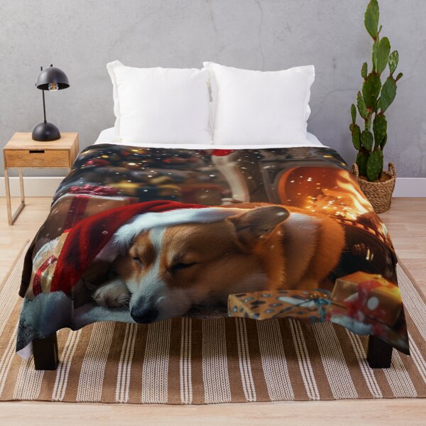 Item preview, Christmas with Corgi dog designed and sold by CorgiCuddle.