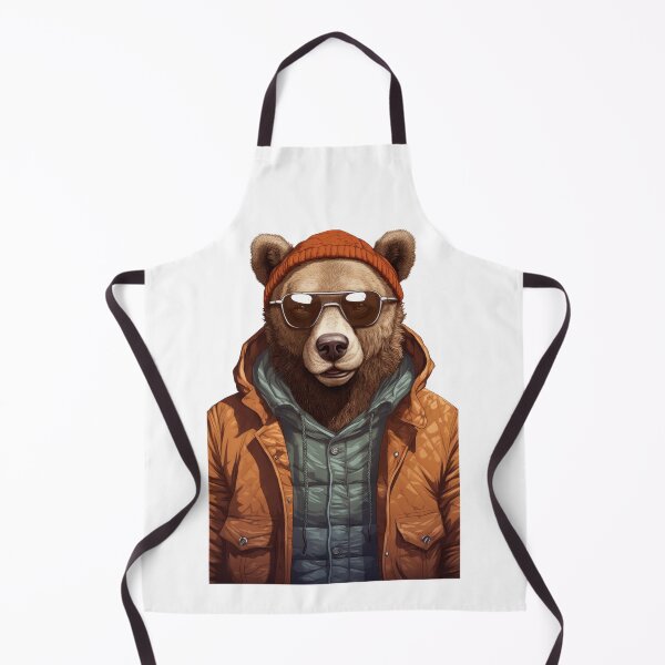 Item preview, Bear with Beanie Cool guy designed and sold by Toms Tee.