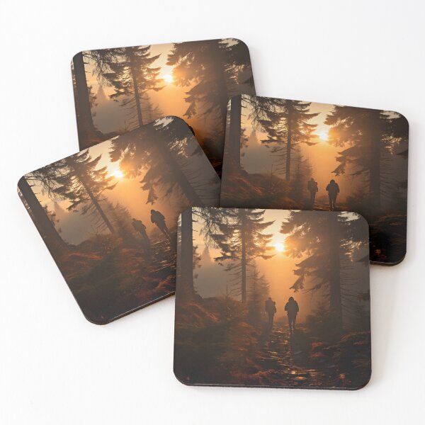 Item preview, A serene autumn hike in the mountains. designed and sold by Shirtastically.