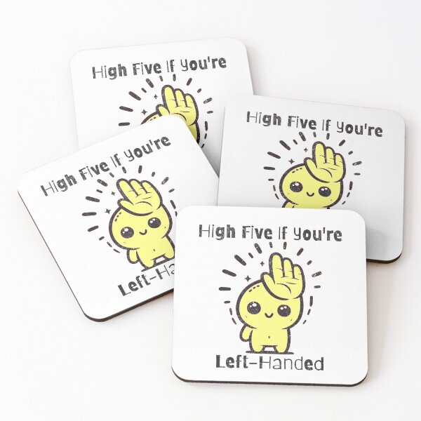 Item preview, High Five If You're Left-Handed retro design designed and sold by lefthandedelite.
