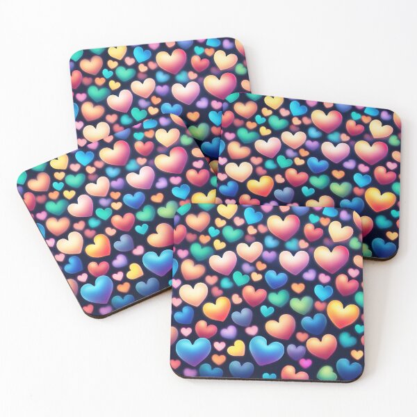 Item preview, Glowing Hearts Galore designed and sold by Eman Abou Ghazy.