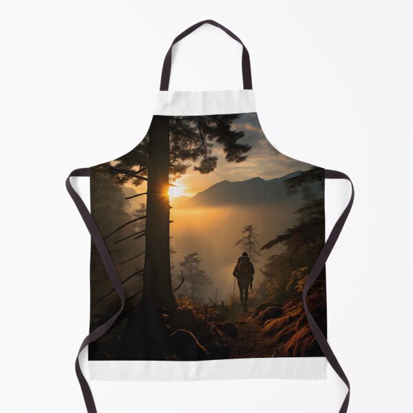 Item preview, A peaceful autumn hike in a serene and mystical forest. designed and sold by Shirtastically.