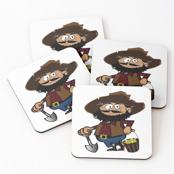 Item preview, Cartoon of a Prospector designed and sold by donoshop.