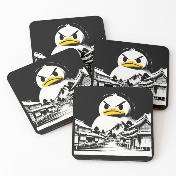 Item preview, Japanese Big Duck Monster Pun Funny Duck designed and sold by KsuAnn.