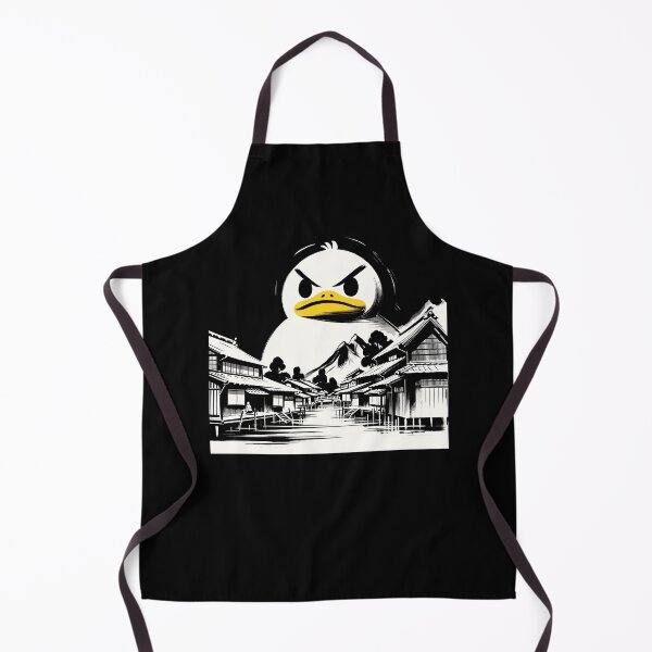 Item preview, Japanese Big Duck Monster Pun Funny Duck designed and sold by KsuAnn.