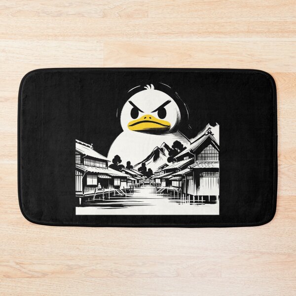 Item preview, Japanese Big Duck Monster Pun Funny Duck designed and sold by KsuAnn.