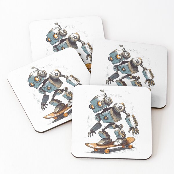 Item preview, Digital Daredevils: High-Tech Skateboard Warriors designed and sold by drawbey.