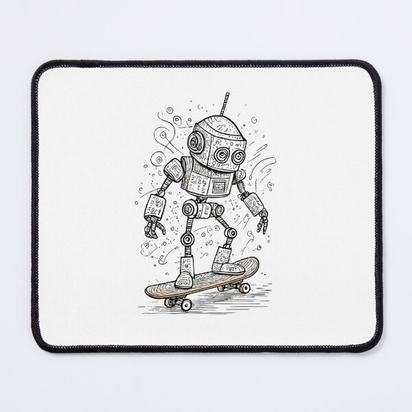 Item preview, Digital Daredevils: High-Tech Skateboard Warriors designed and sold by drawbey.
