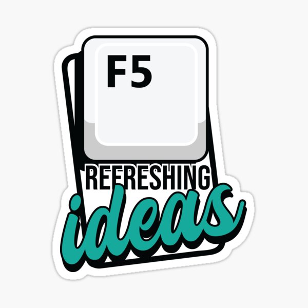 Item preview, Gamedev F5 Refreshing Ideas designed and sold by EYESORE ART.