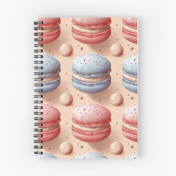 Item preview, Delectable Macarons with Sprinkles Confection - blue and pink - food designed and sold by PICbyFemke.