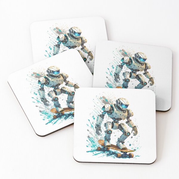 Item preview, Digital Daredevils: High-Tech Skateboard Warriors designed and sold by drawbey.