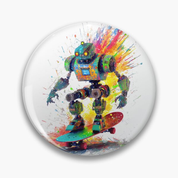 Item preview, Digital Daredevils: High-Tech Skateboard Warriors designed and sold by drawbey.