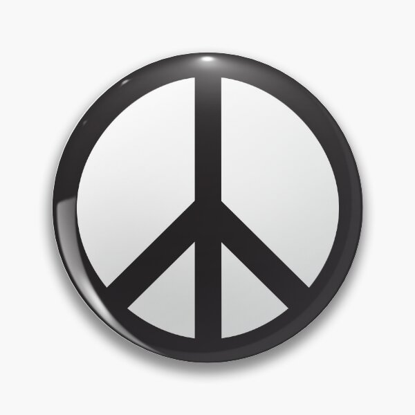 Item preview, Peace Sign - Black & White designed and sold by Robert Prata Artist.