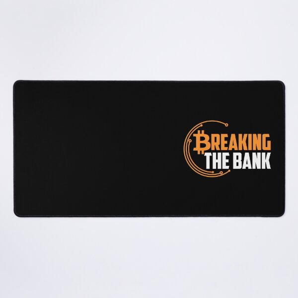 Item preview, Breaking The Bank: Changing World and Bitcoin, Digital Money Meaningful Words designed and sold by EricCORE.