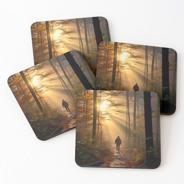 Item preview, Hiking in Solitude: A Tranquil Autumn Experience designed and sold by Shirtastically.