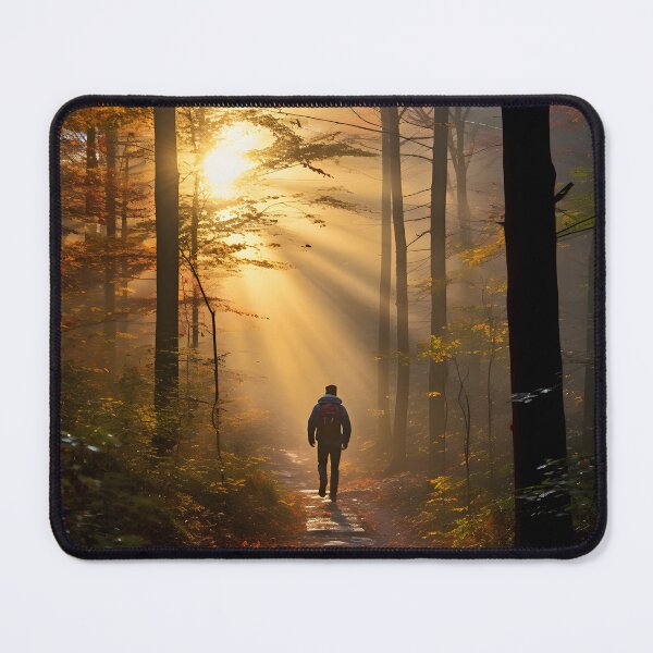 Item preview, Hiking in Solitude: A Tranquil Autumn Experience designed and sold by Shirtastically.
