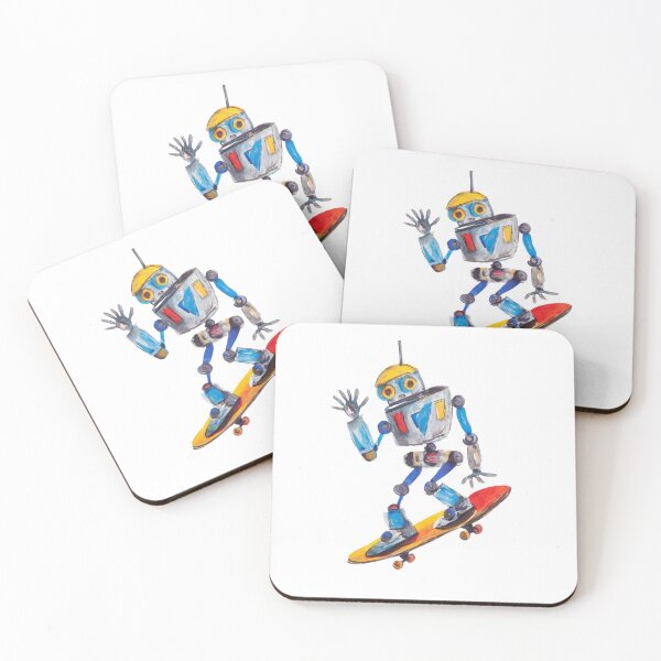 Item preview, Digital Daredevils: High-Tech Skateboard Warriors designed and sold by drawbey.