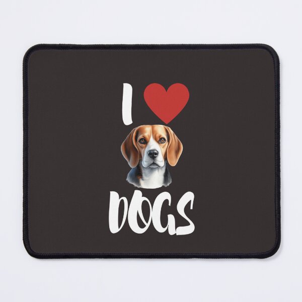 Item preview, I Love Dog Tees, ILoveMyBeagle, BeagleAffection, BeagleLove, DogLoveApparel, Dog Sticker, Dog Mats, Pet Sticker, Phonecase designed and sold by TeeShirtTrendz.