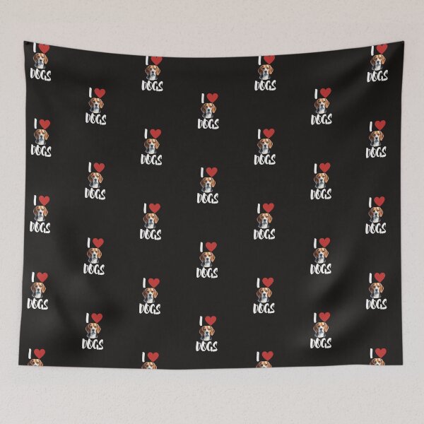 Item preview, I Love Dog Tees, ILoveMyBeagle, BeagleAffection, BeagleLove, DogLoveApparel, Dog Sticker, Dog Mats, Pet Sticker, Phonecase designed and sold by TeeShirtTrendz.