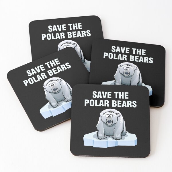 Item preview, Save the polar bears designed and sold by NOTRE-BONHEUR.
