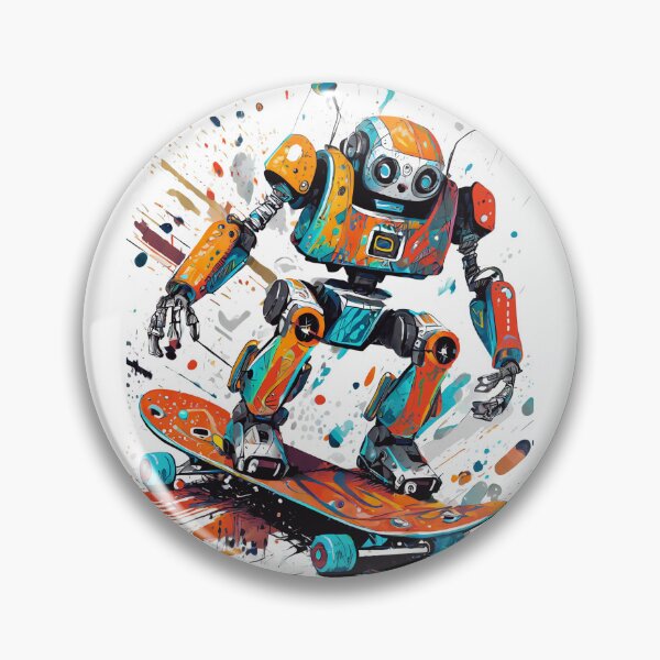 Item preview, Digital Daredevils: High-Tech Skateboard Warriors designed and sold by drawbey.