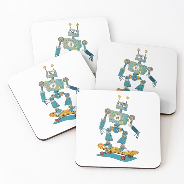 Item preview, Digital Daredevils: High-Tech Skateboard Warriors designed and sold by drawbey.