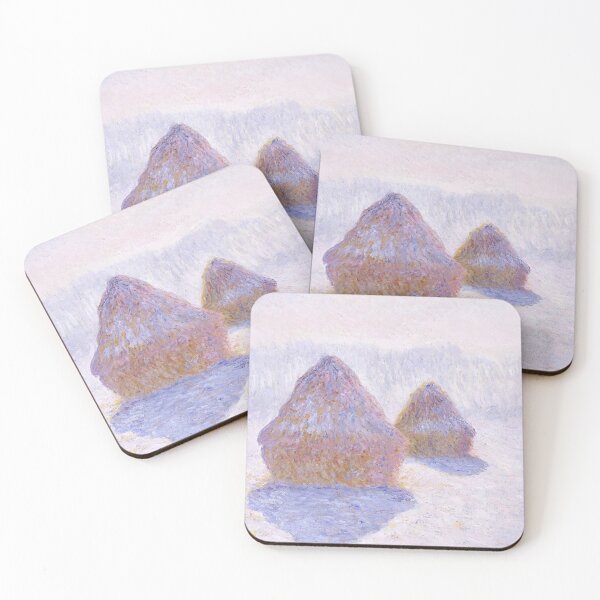 Item preview, Claude Monet. Haystacks, snow and sun effect designed and sold by likiska.