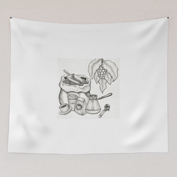 Item preview, Random Coffee Sketch designed and sold by F-Fireheart.