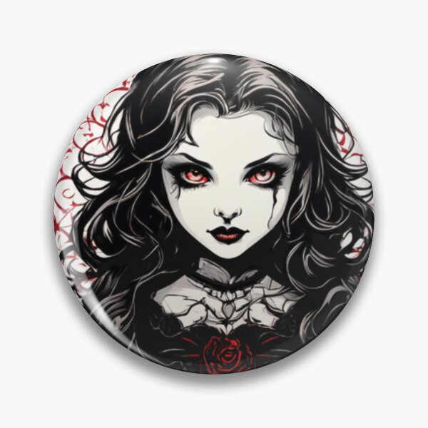 Item preview, Vampire child with an innocent yet eerie appearance  designed and sold by aipaint.