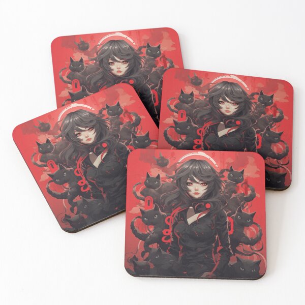 Item preview, Cute Asian Cat Noir With Her Pet's #2 designed and sold by clecticuk.