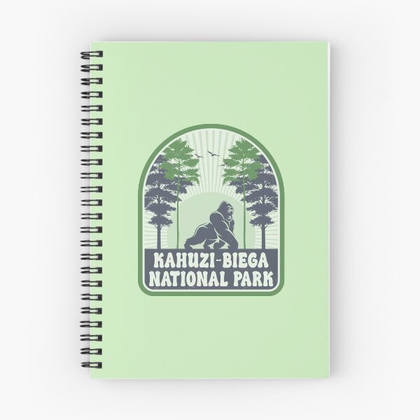 Item preview, Kahuzi Biega National Park Vintage Gorilla Design designed and sold by CynthiaGraphics.
