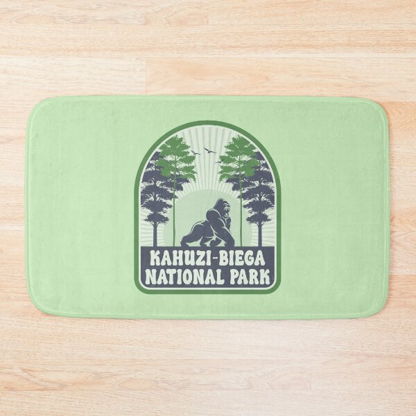 Item preview, Kahuzi Biega National Park Vintage Gorilla Design designed and sold by CynthiaGraphics.