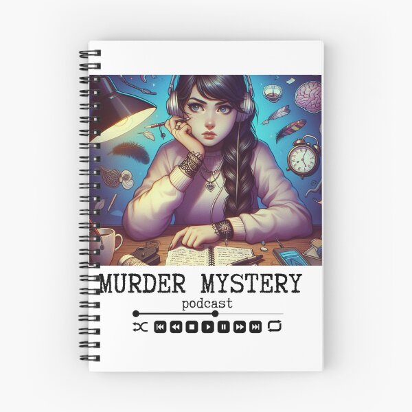 Item preview, True Crime Murder mystery podcast designed and sold by Dominika Farkašová.